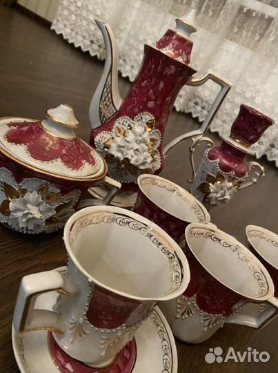 Фарфоровый сервиз с позолотой ставрополь