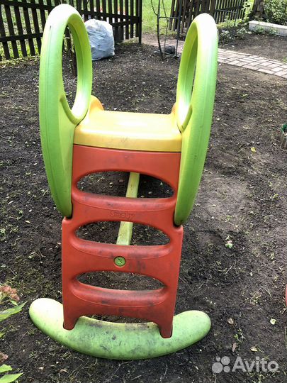 Горка и песочница для улицы