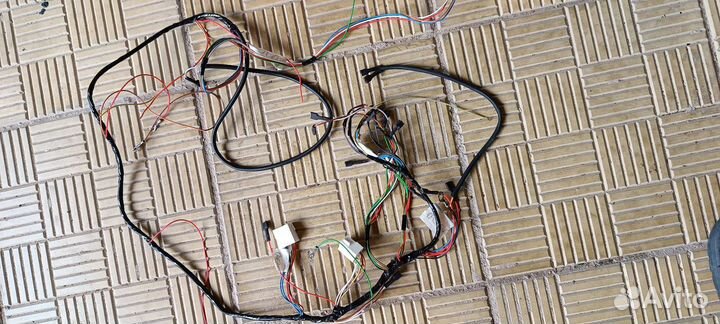 Электропроводка на мотороллер муравей