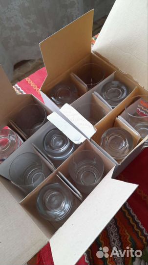 Бокалы стекло