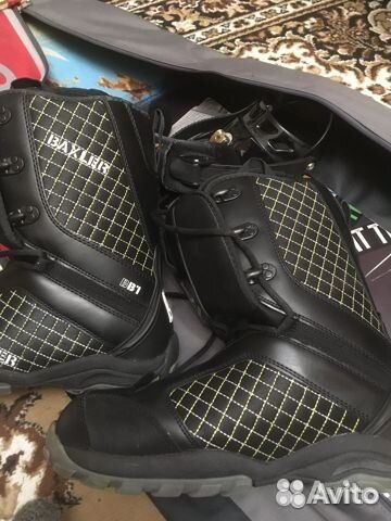 Сноуборд комплект мужской с чехлом