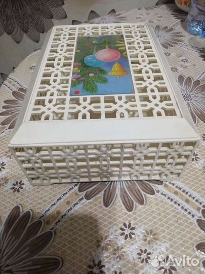 Шкатулка новогодняя СССР