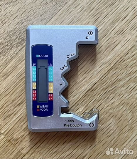 Тестер для батареек