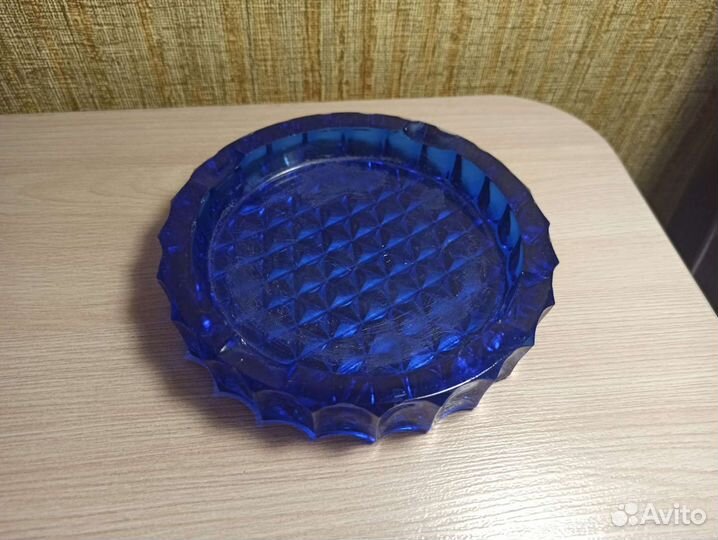 Стеклянные пепельницы СССР