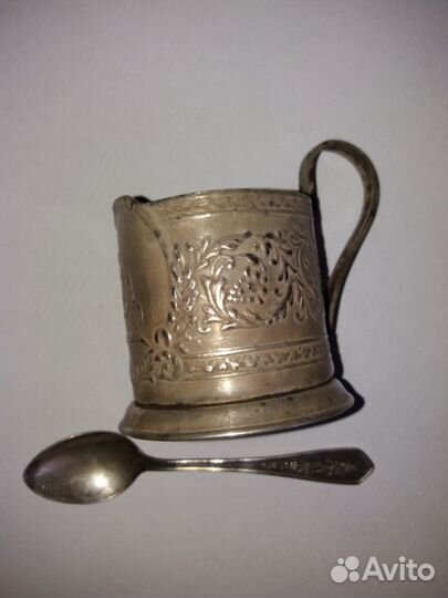 Подстаканники мельхиоровые СССР