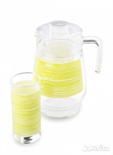 Подарочный набор кувшин и 6 стаканов luminarc