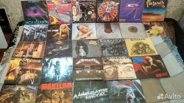 Виниловые грампластинки (Япония, США, Европа)