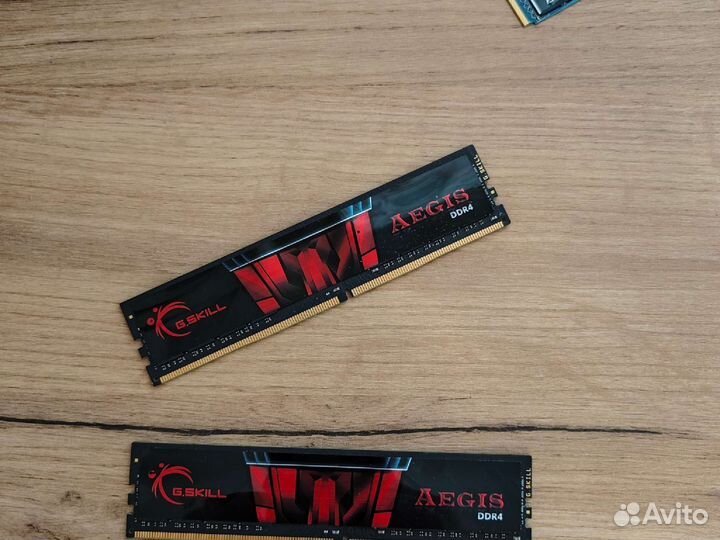 G.skill Aegis(8 гб x 2) 3200 мгц CL16 F4-3200C16D