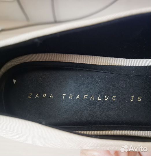 Туфли текстильные Zara 36