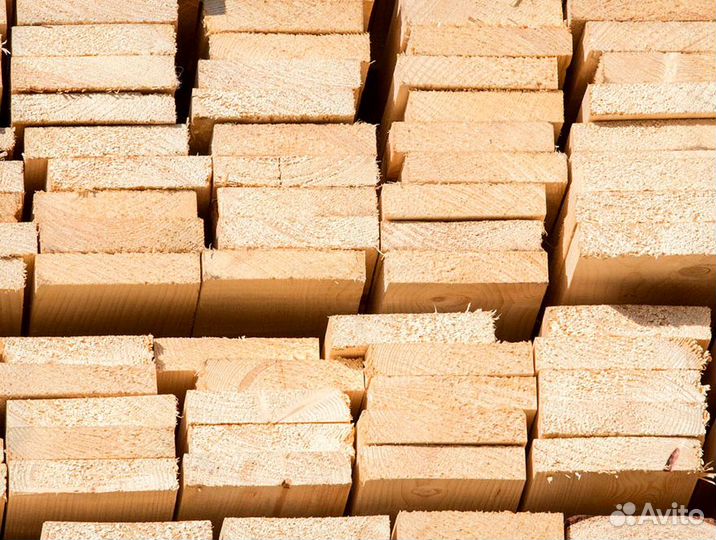 Доска обрезная пиломатериалы 50х100