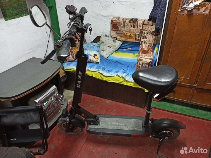 Самокат взрослый электрический