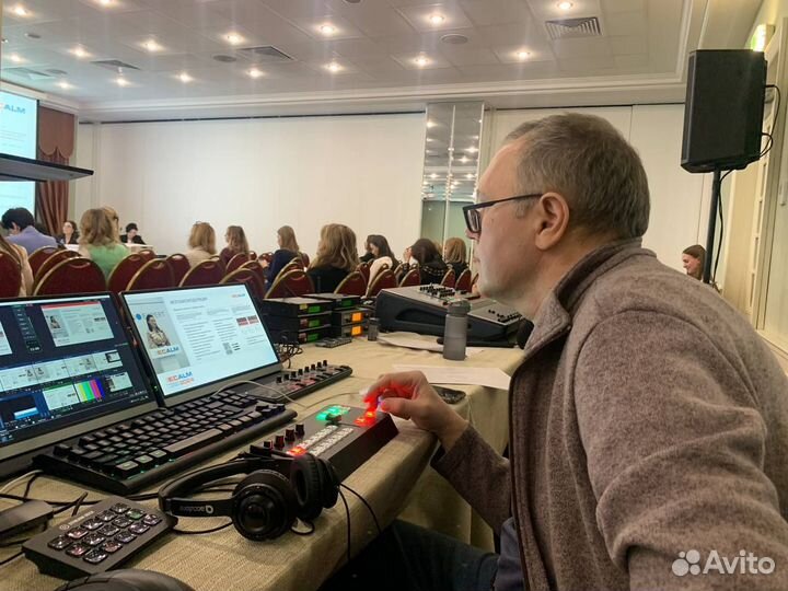 Многокамерная онлайн трансляция и видеосъемка