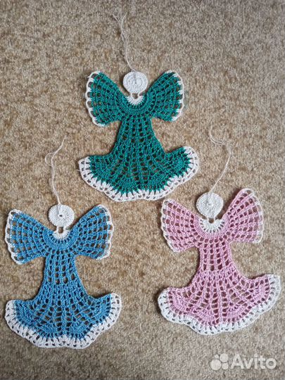 Ангелочки вязаные