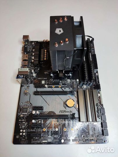 Комплект: Ryzen 5700g, B450, 16Gb, кулер