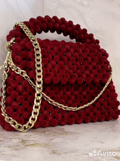 Сумка из бусин
