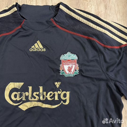 Винтажная футболка Adidas FC Liverpool 2009