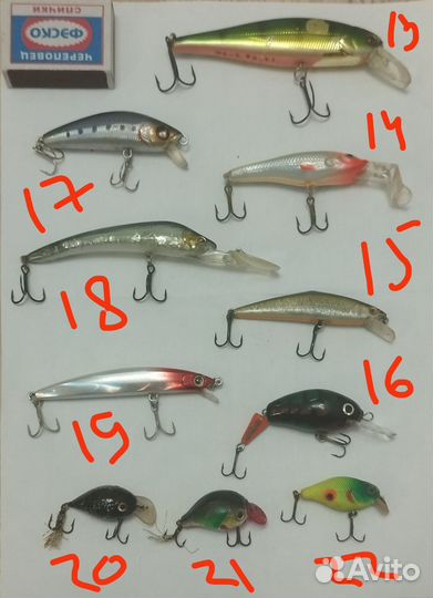 Воблер, блёсны