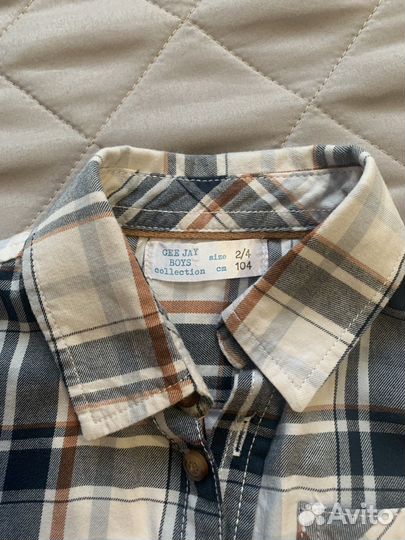 Рубашка для мальчика 104