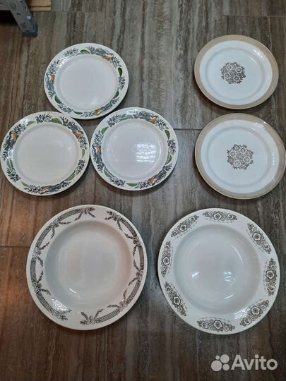 Тарелка зик Конаково СССР