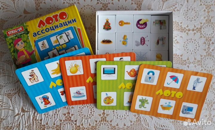 Детские развивающие игры 5 штук