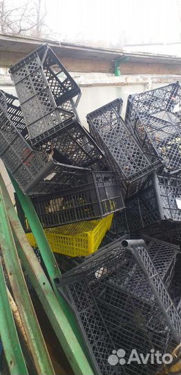 Пластиковые ящики бу