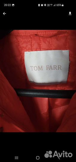 Пальто TOM farr
