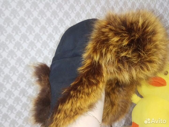 Шапка ушанка детская