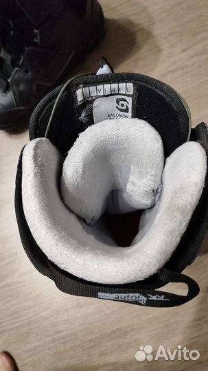 Сноубордические ботинки Salomon на 36 размер