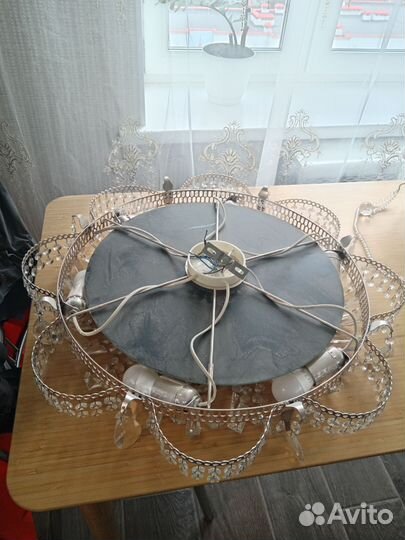 Люстра потолочная бу