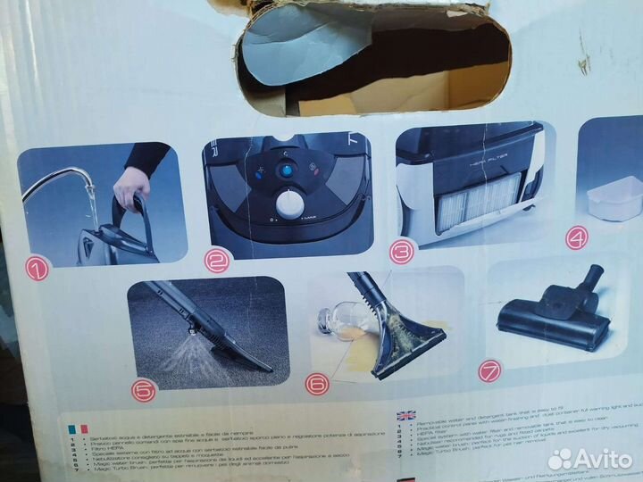 Пылесос Ariete (увлажняющий)