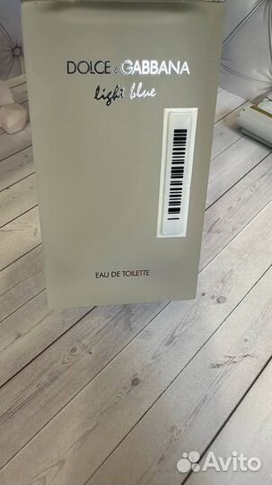 Dolce Gabbana Light Blue 95мл с витрины