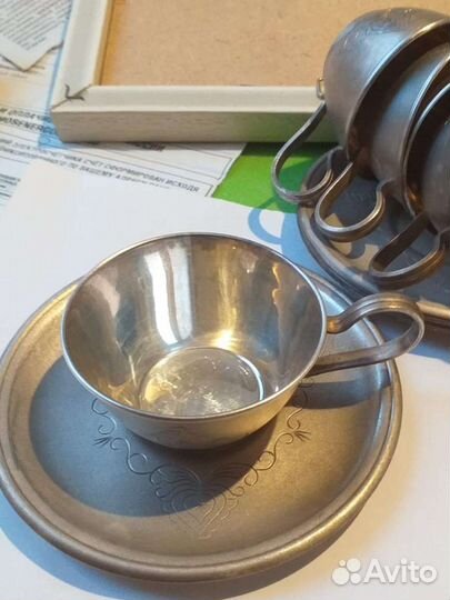 Мельхиоровый набор