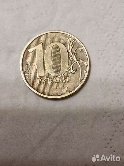 Монеты колекционная с заводским браком