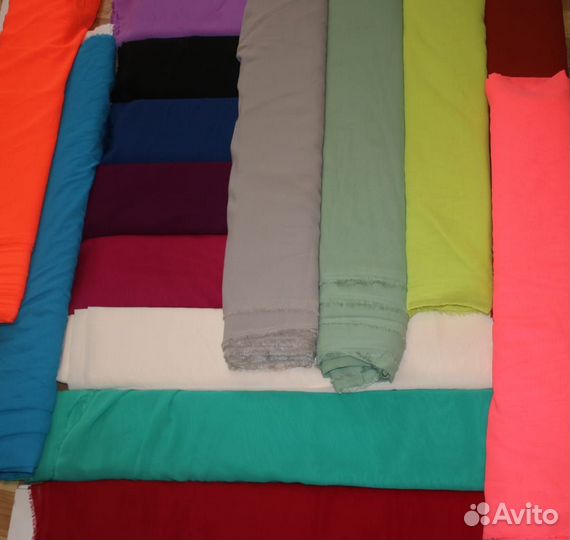 Шифон гофра ткань