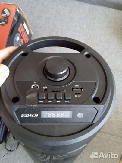 Беспроводная блютуз колонка 40см новая