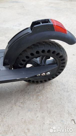 Электросамокат E-scooter севший аккумулятор