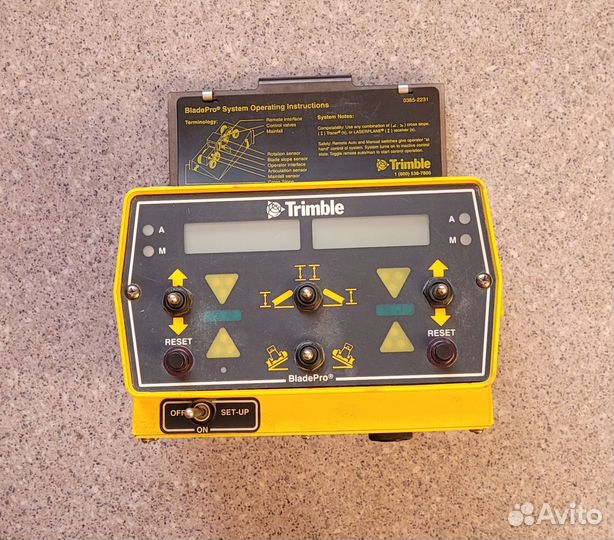 2D ультразвуковая система Trimble для а/грейдеров