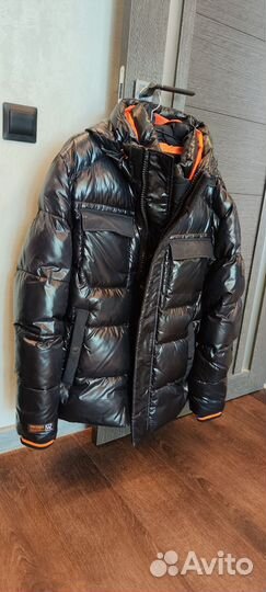 Мужской зимний пуховик, размер 52