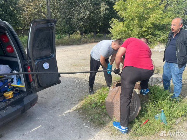 Прочистка канализации - Устранение засоров