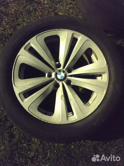 Колёса литые с резиной бмв 4 шт + диск bmw f01