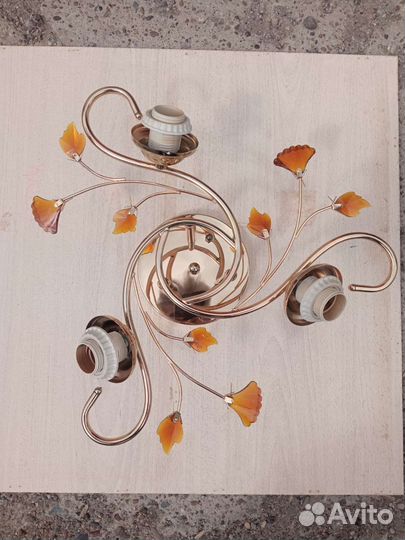 Люстра потолочная бу