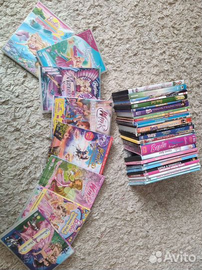 Dvd диски мультики