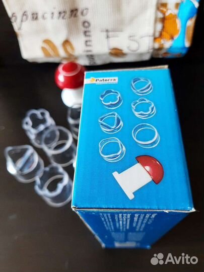 Набор для канапе Paterra (6 шт формочек + пресс)