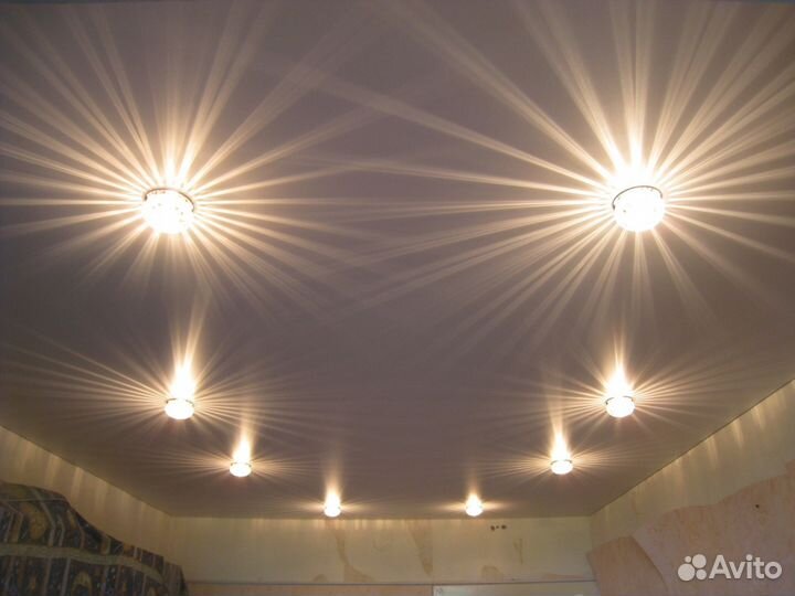 Светильники для натяжных потолков