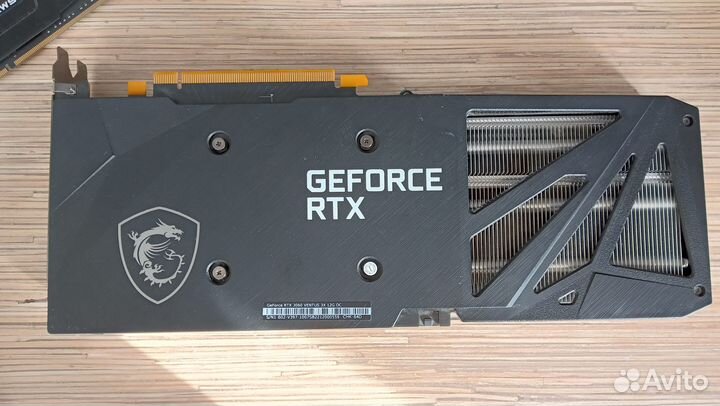 Видеокарта MSI Geforce RTX 3060 12GB ventus