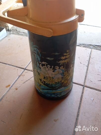 Термос помповый СССР