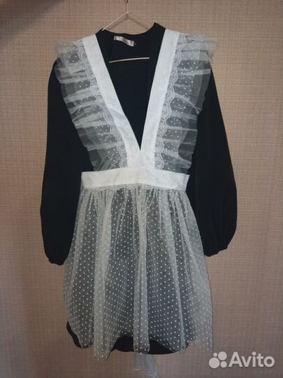 Школьный фартук и платье