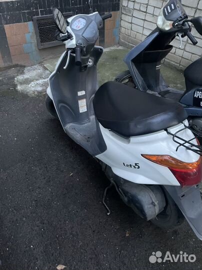 Suzuki lets 5 скутер, мопед