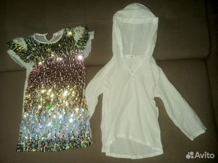 Детские вещи для девочки 110-122