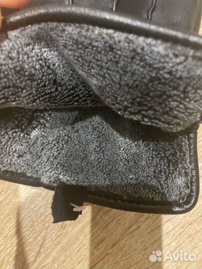 Перчатки зимние мужские натуральная кожа